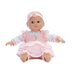 Baby Cuddles Pink Floral outfit medium skin