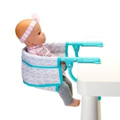Clip-on High Chair Soft Gray